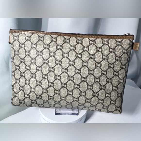 Authentic Vintage Rare Gucci Plus Travel Cosmetic Bag EUC - Picture 7 of 16